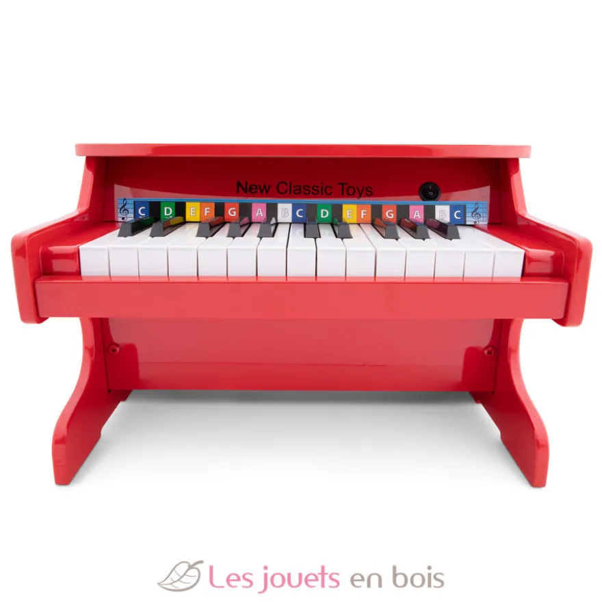 Piano Electronique rouge - 25 touches - New Classic Toys