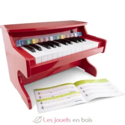 Piano Electronique rouge - 25 touches - New Classic Toys