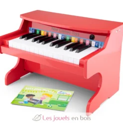 Piano Electronique rouge - 25 touches - New Classic Toys