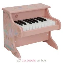 Piano en bois vert Safari Friends - Dès 3 ans - Little Dutch