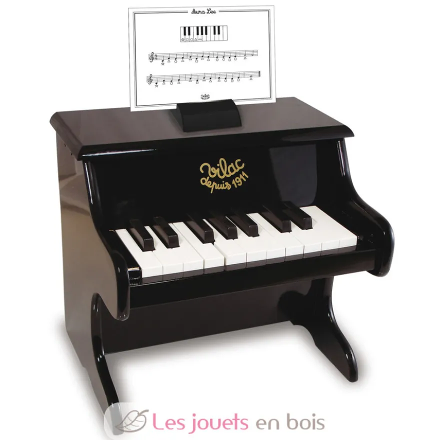 Piano Vilac laqué noir - Vilac