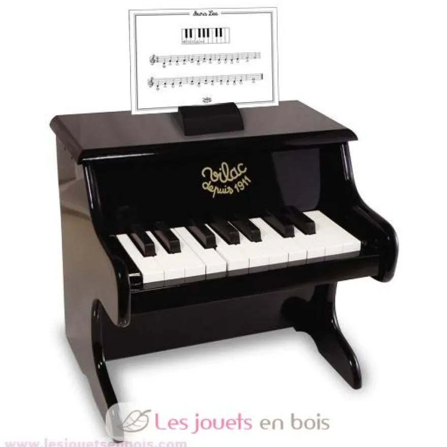 Piano Vilac laqué noir - Vilac