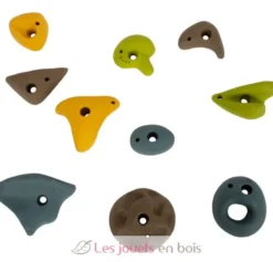 Pierres d'escalade Adventure multicolores Small Foot Compagny