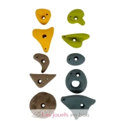 Pierres d'escalade Adventure multicolores Small Foot Compagny
