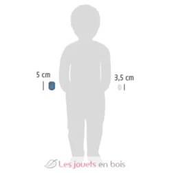Pierres d'équilibre en bois Safari multicolores Small Foot Compagny