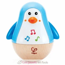 Pingouin culbuto musical - Hape Toys