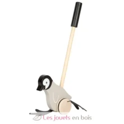 Pingouin à pousser en bois - Small foot