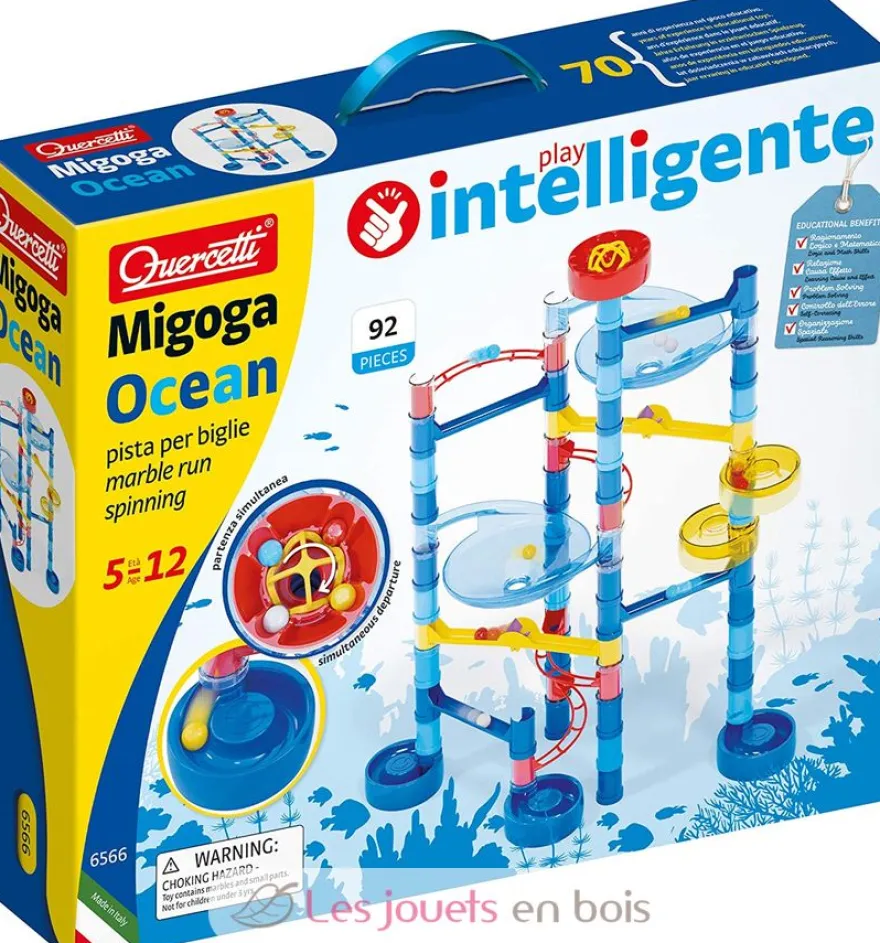 Piste de billes Migoga Ocean - Quercetti