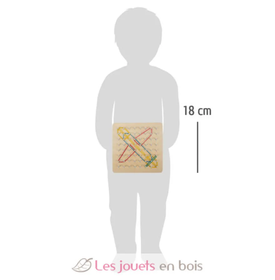 Planche de géométrie en bois - Small Foot company