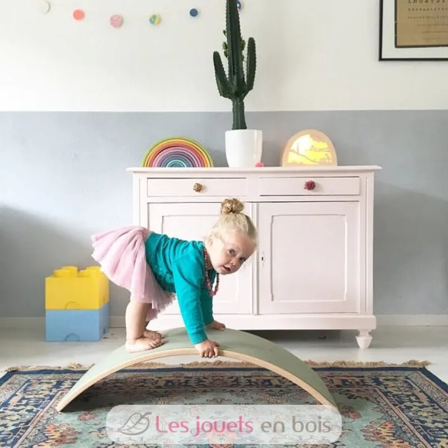 Planche d'équilibre Wobbel Original vert - Wobbel