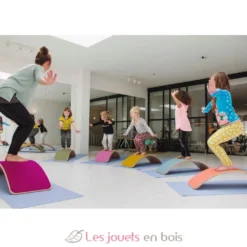 Planche d'équilibre Wobbel Original moutarde - Wobbel