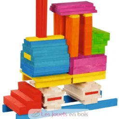 Planchettes en bois multicolores - Goki