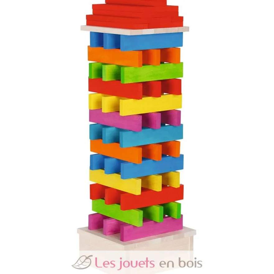 Planchettes en bois multicolores - Goki