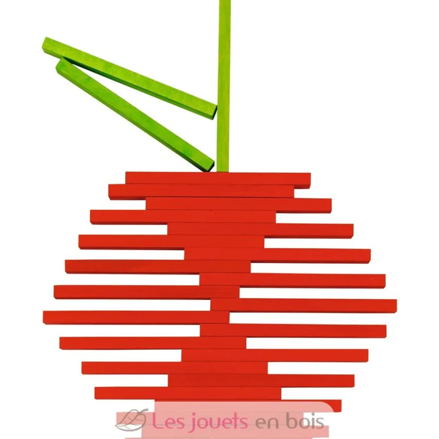 Planchettes en bois multicolores - Goki
