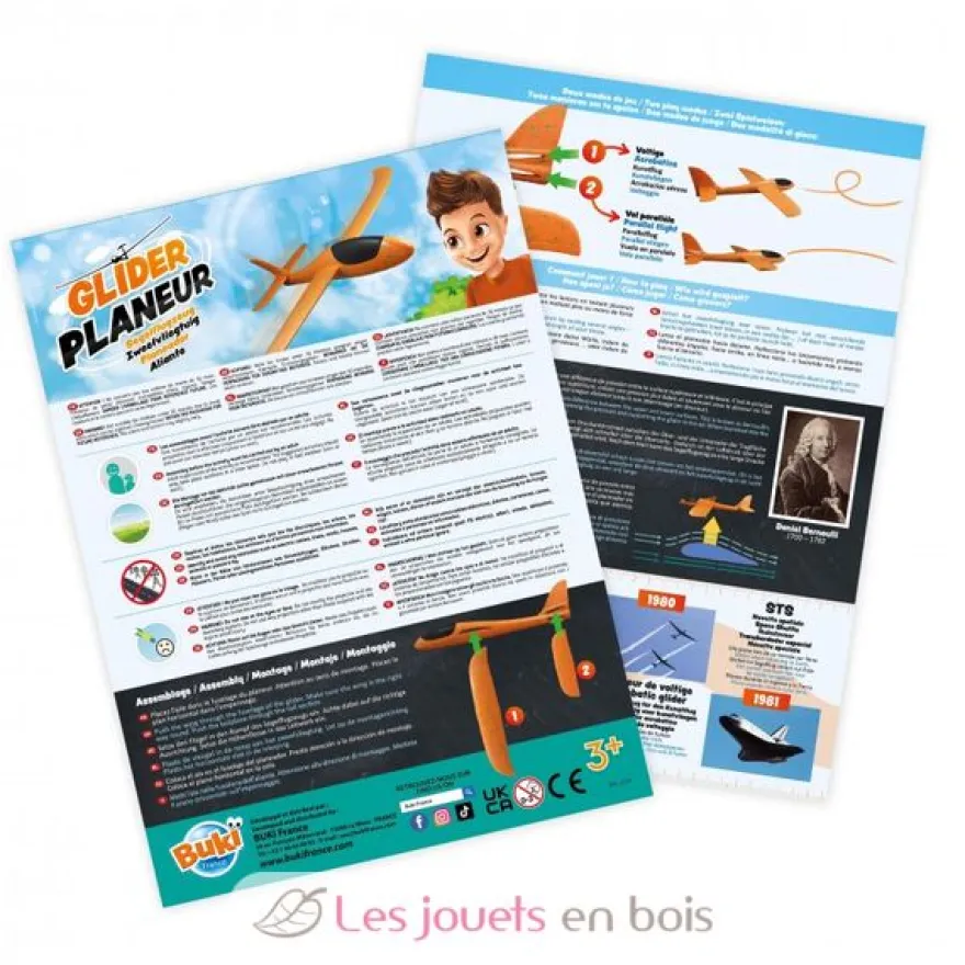 Planeur 48 cm - Buki France