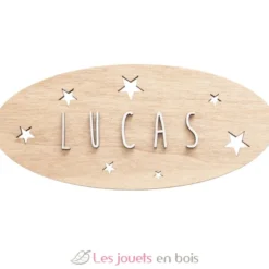Plaque décorative personnalisable - Etoiles - Vintiun