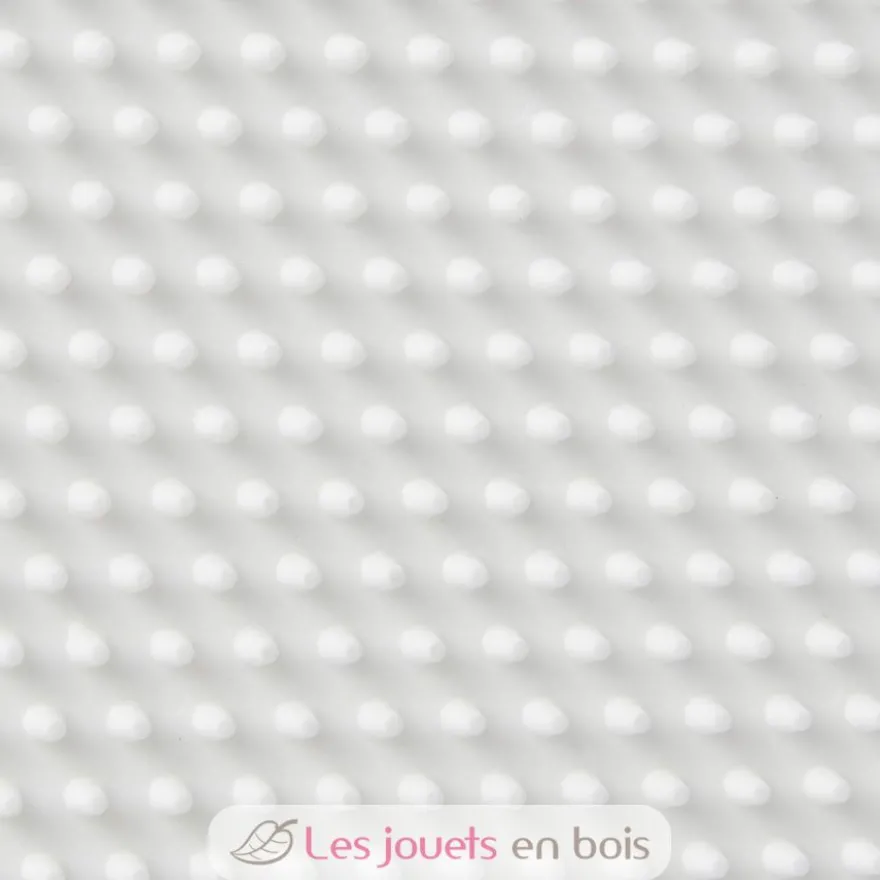 Plaque grande étoile perles plastique Midi blanche - Hama