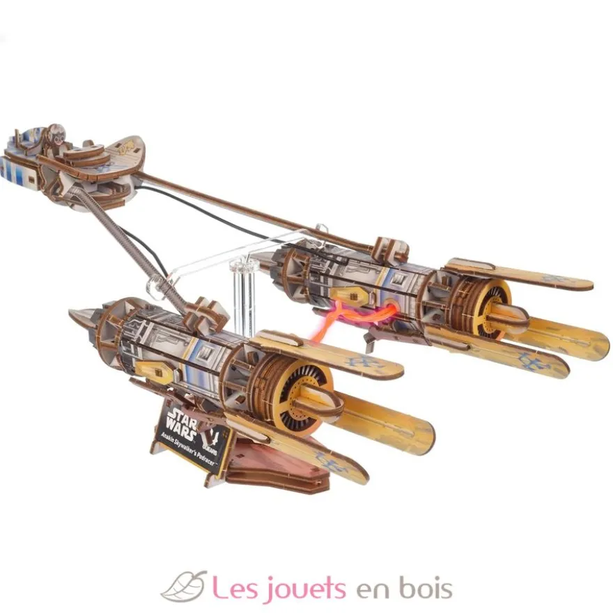 Podracer d’Anakin Skywalker - Puzzle 3D mécanique en bois - Ugears