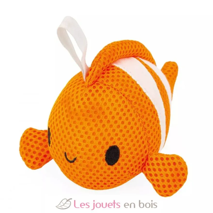 3 éponges de bain animaux marins - Janod