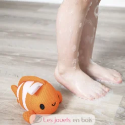 5 éponges de bain Barboteurs marins - Janod