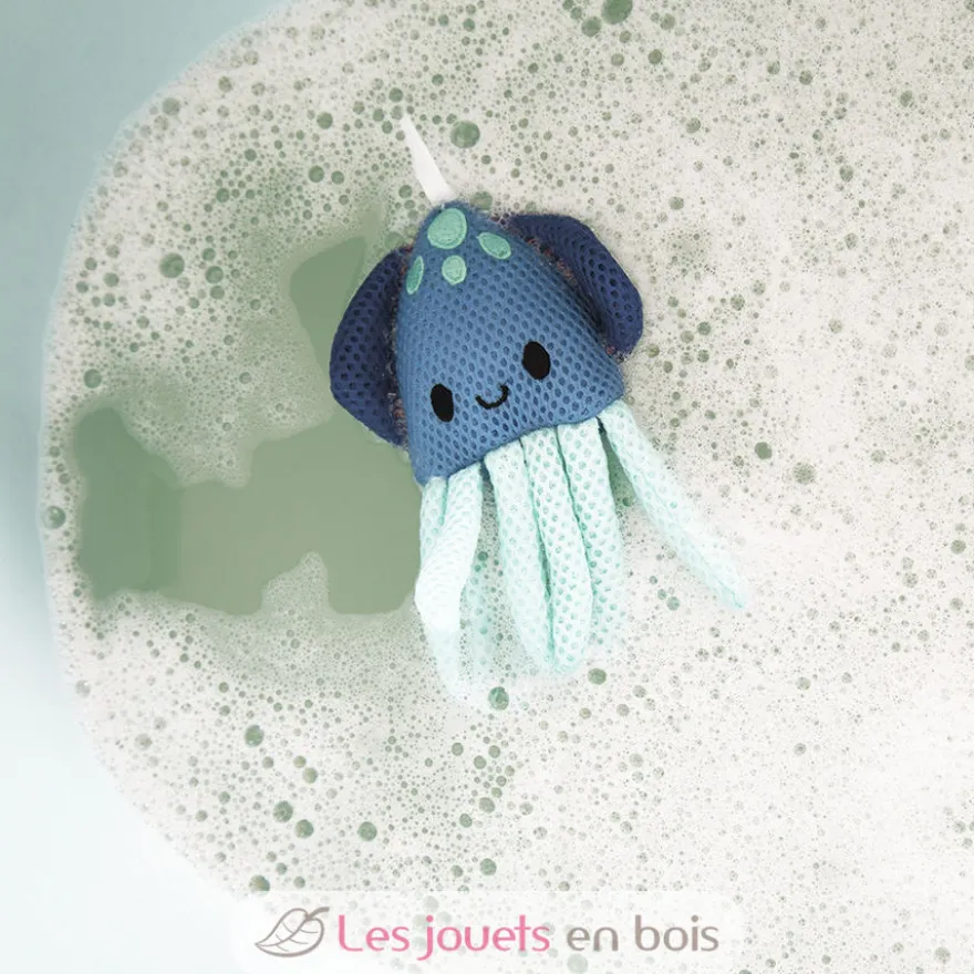 5 éponges de bain Barboteurs marins - Janod