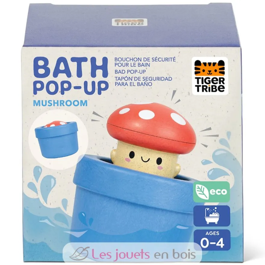 Pop-up de bain champignon - Tiger Tribe