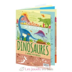 Pop-up Dessus-Dessous - Dinosaures - Sassi Junior