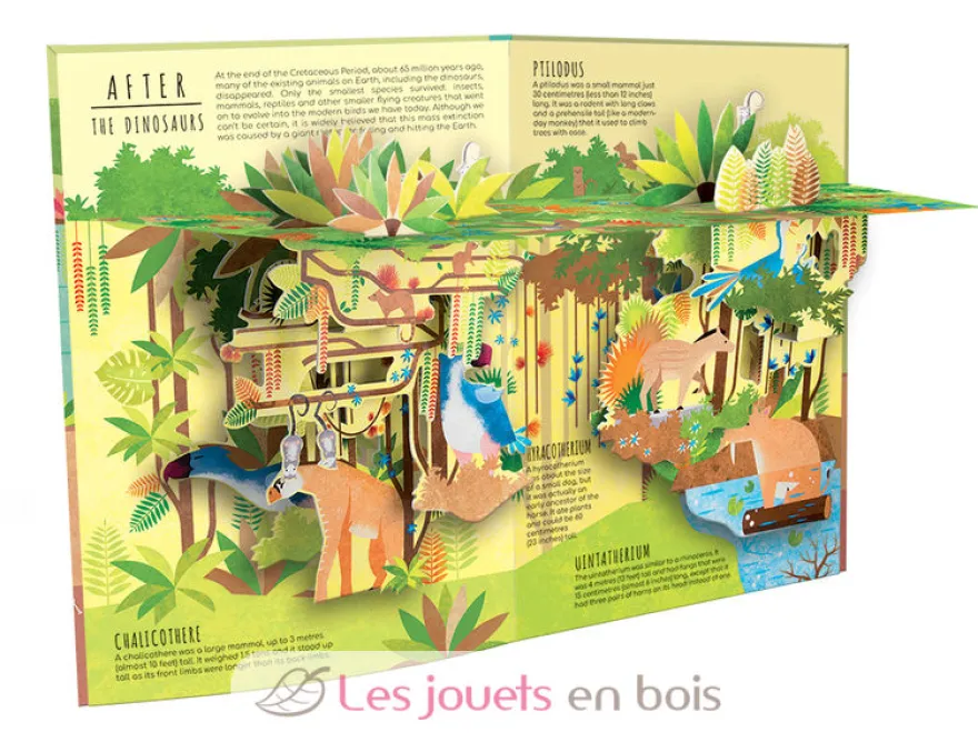 Pop-up Dessus-Dessous - Dinosaures - Sassi Junior