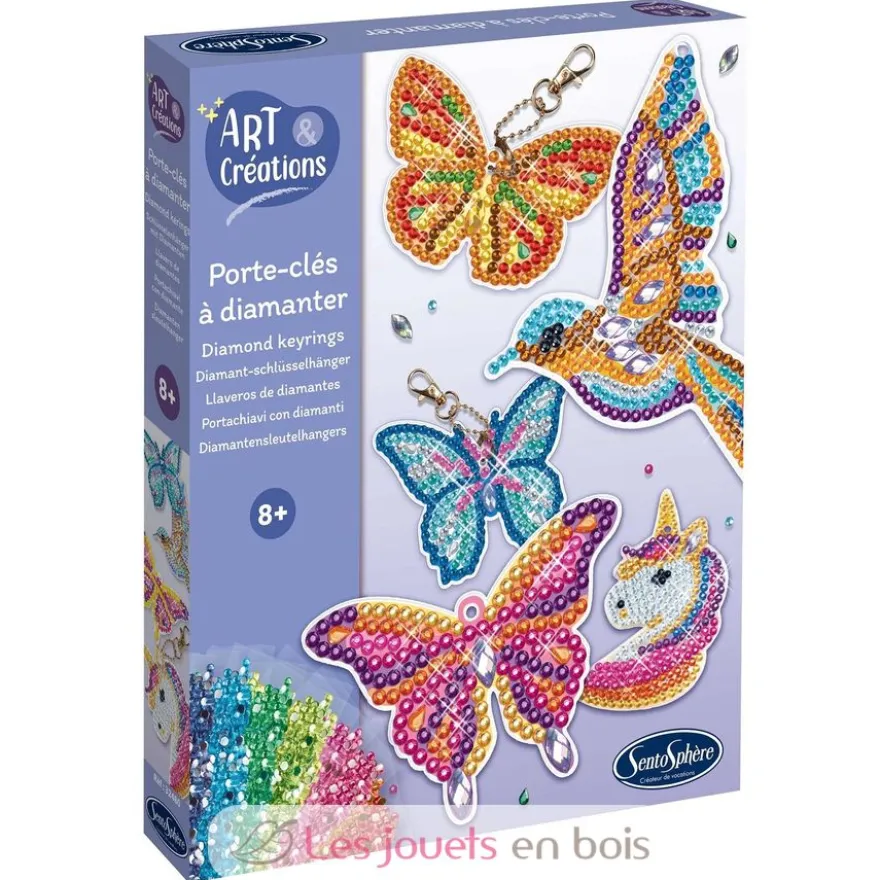 Porte-clés à diamanter - Sentosphère