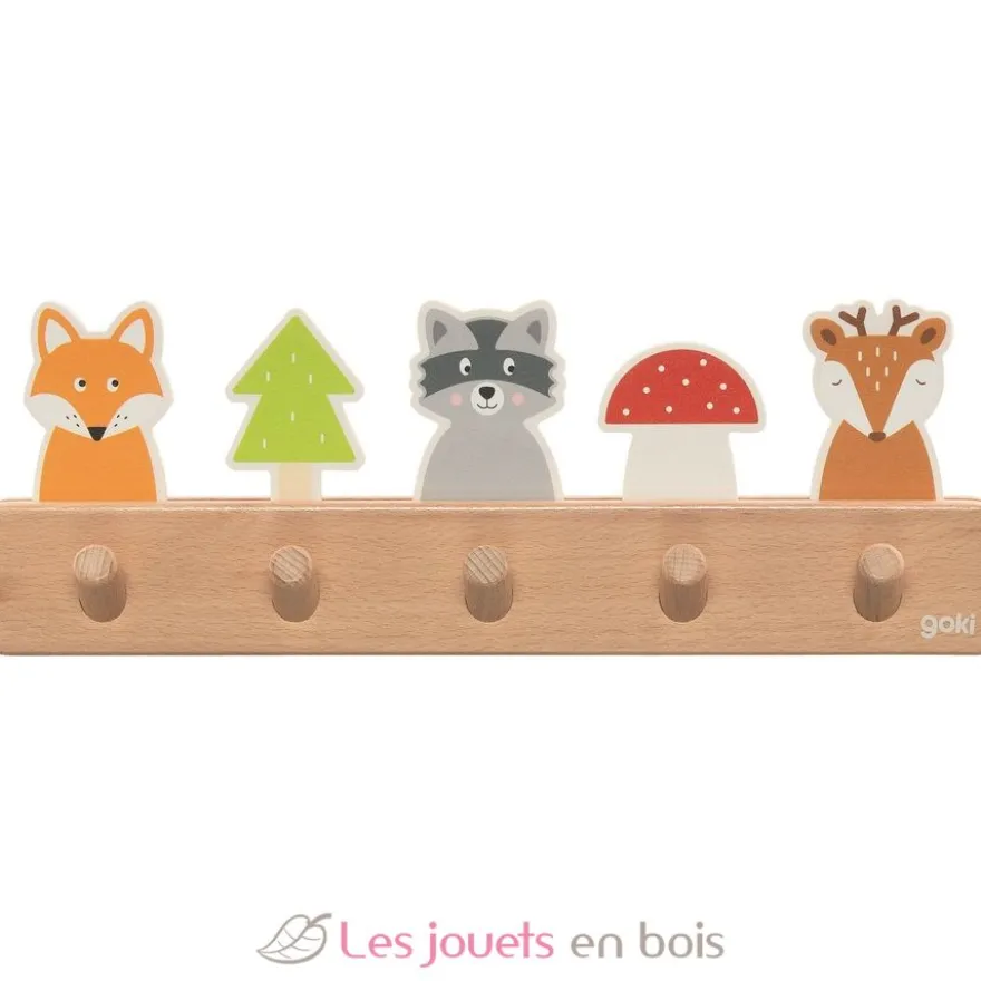 Portemanteau les amis de la forêt - Goki