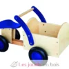 Porteur naturel et bleu - New Classic Toys