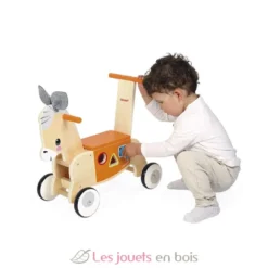 Porteur Âne en bois - Janod