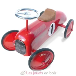 Porteur voiture métal Rouge - Vilac