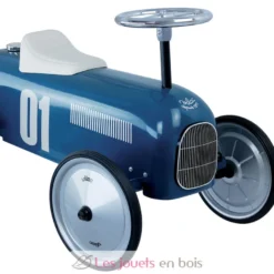 Porteur voiture vintage bleu pétrole - Vilac