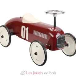 Porteur voiture vintage bordeaux - Vilac