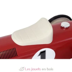 Porteur voiture vintage rouge et crème - Vilac