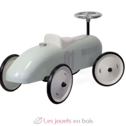 Porteur voiture vintage vert sauge - Vilac