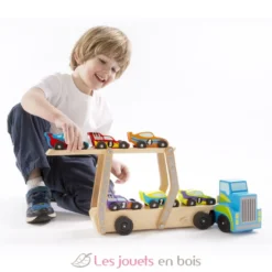 Porte-voitures de course géant - Melissa & Doug