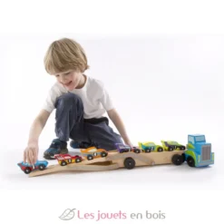 Porte-voitures de course géant - Melissa & Doug