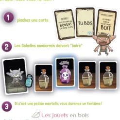 Potion ou poison jeu d'ambiance - Gigamic