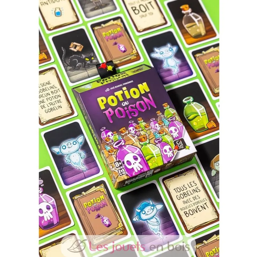 Potion ou poison jeu d'ambiance - Gigamic