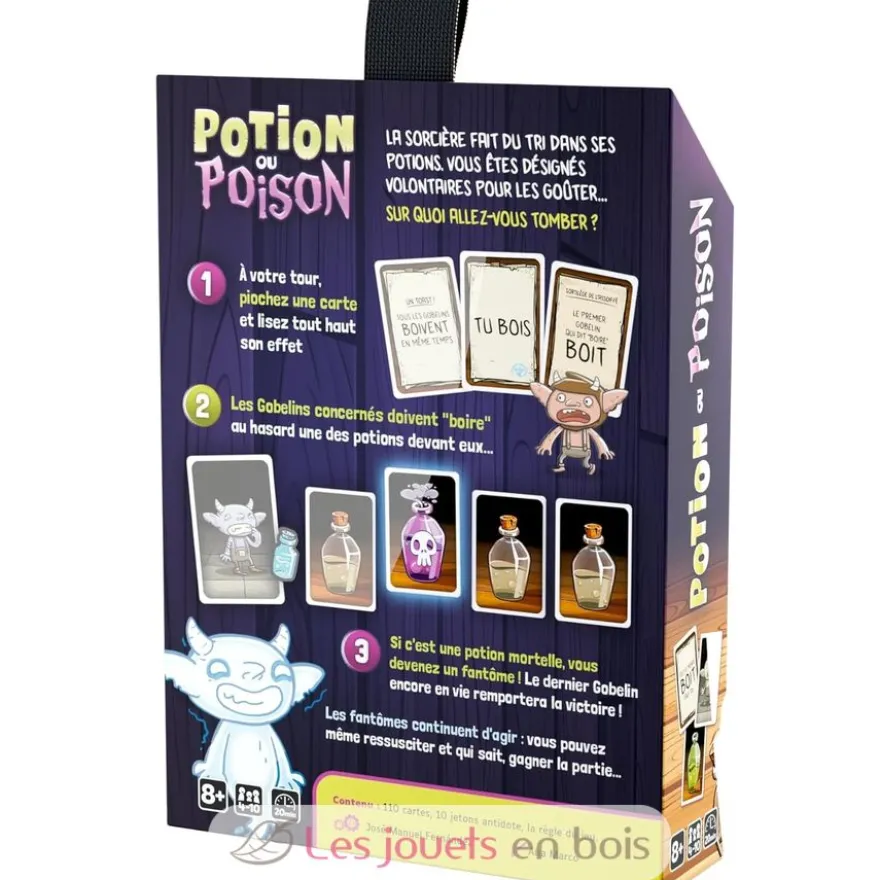 Potion ou poison jeu d'ambiance - Gigamic