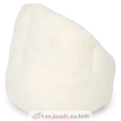 Pouf bouclette blanc - Little Dutch