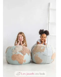 Pouf globe terrestre - Lorena Canals
