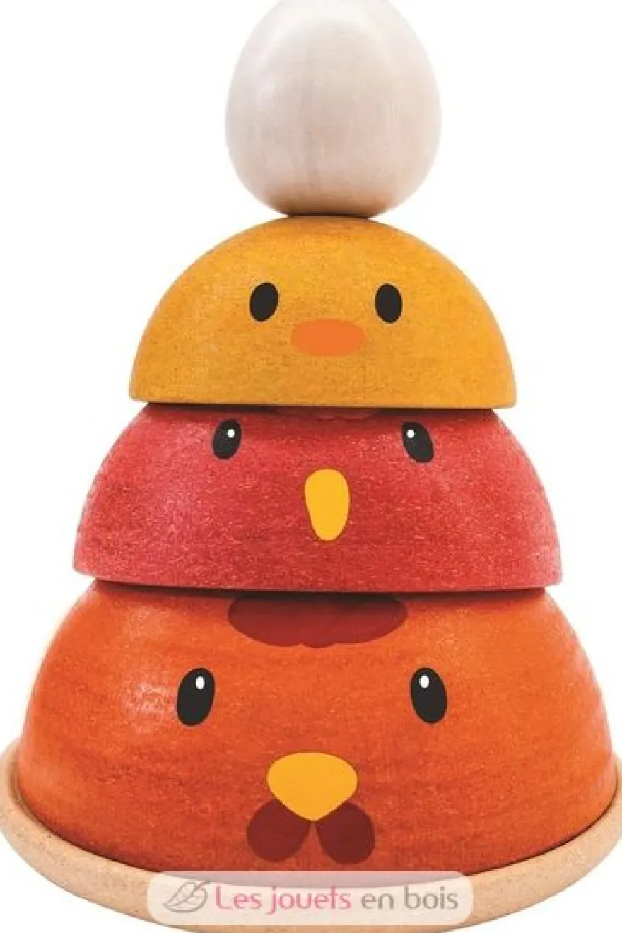 Poule à empiler - Plan Toys