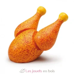 Poulet grillé en bois à couper - Erzi
