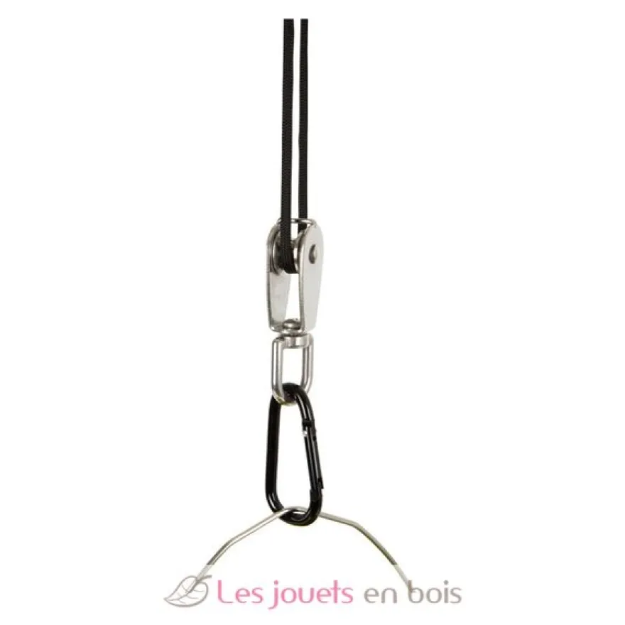 Poulie avec seau vert Small Foot Compagny
