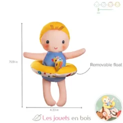 Poupée de bain Gaspard - Lilliputiens