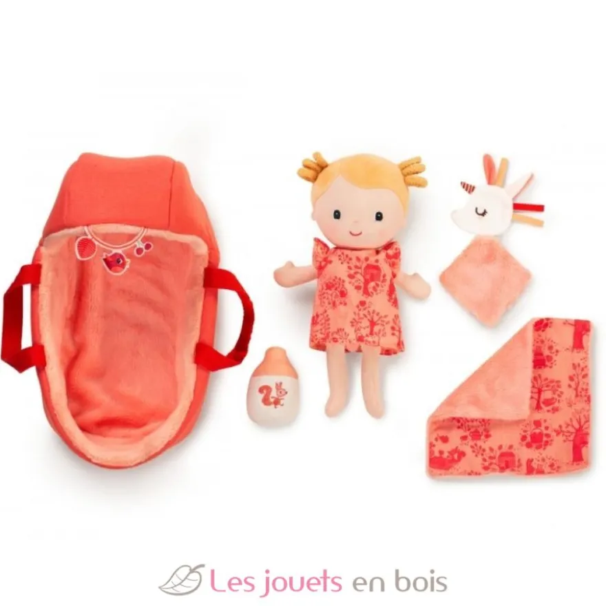 Poupée Lena et son couffin - Lilliputiens