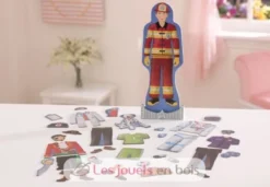 Poupée magnétique à habiller - Brady - Kidkraft